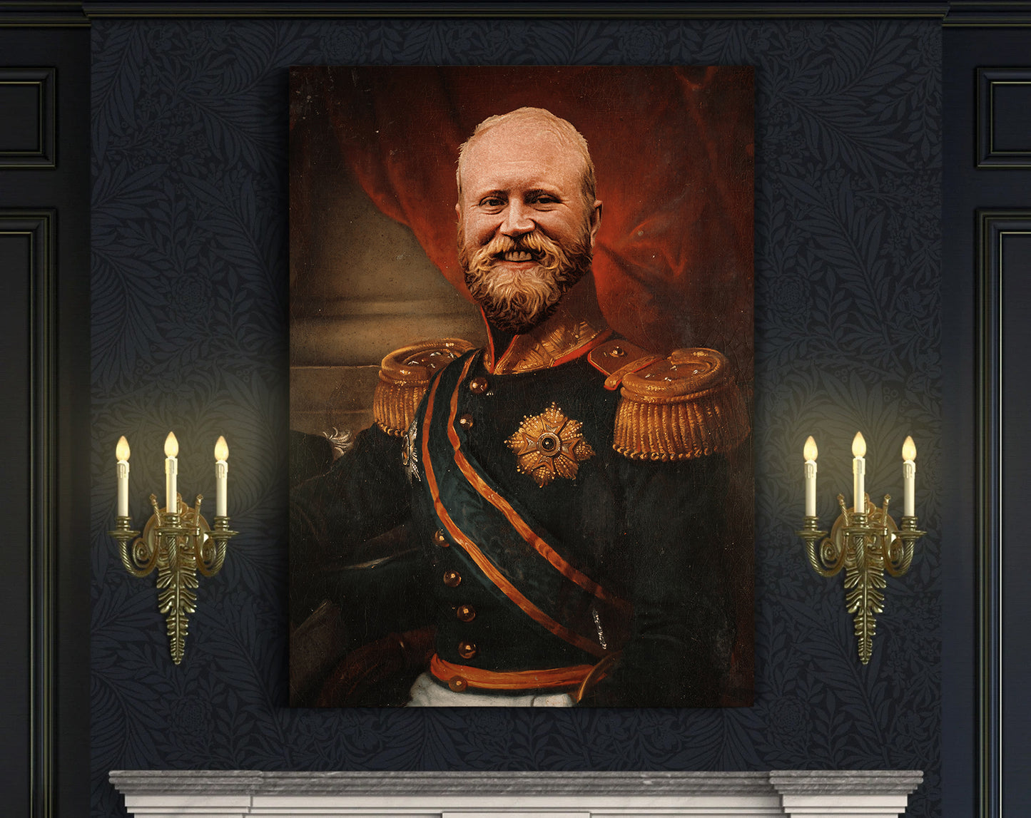 Portret Renascentist Cu Fața Ta