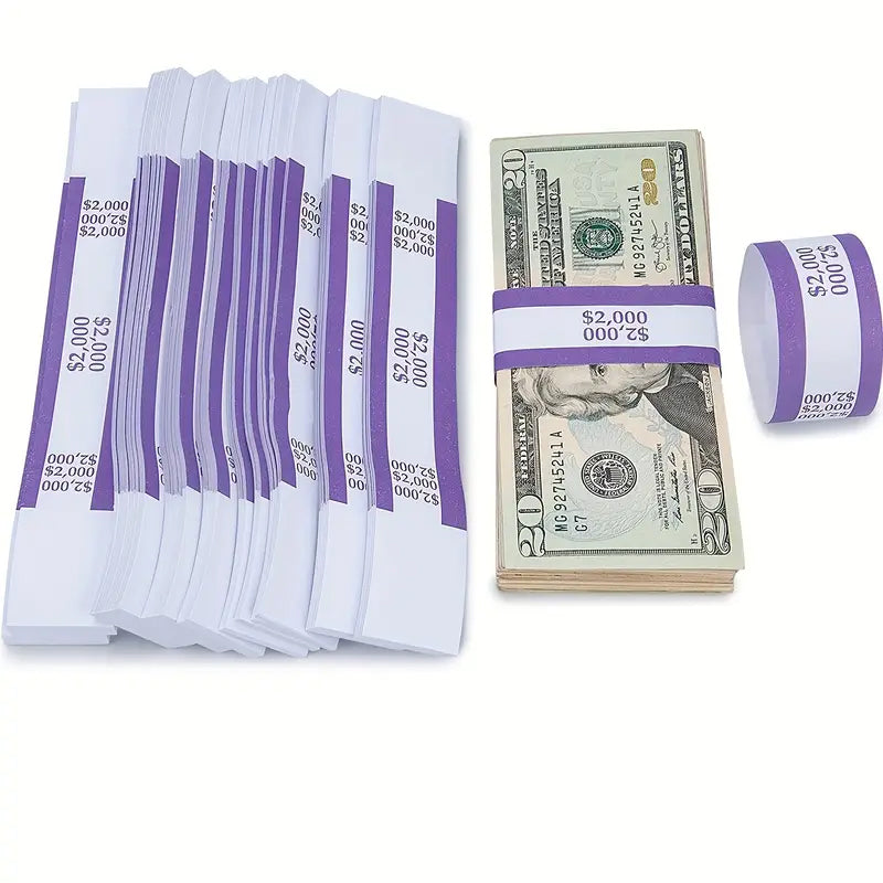 Money Bands for Cash - Currency Straps - 10 colors - Digital Download