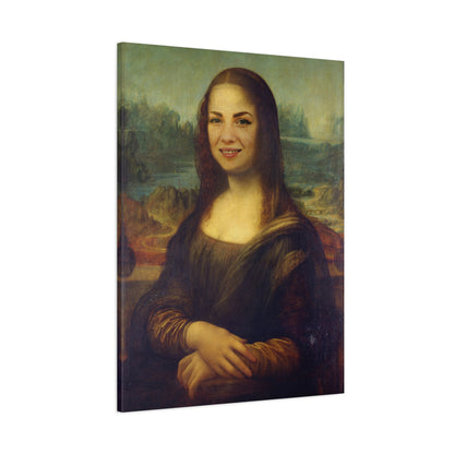 Stand out with a custom Mona Lisa portrait featuring your face! Our personalized Renaissance-style art is the perfect gift for art lovers and special occasions. Order now for a truly timeless piece.