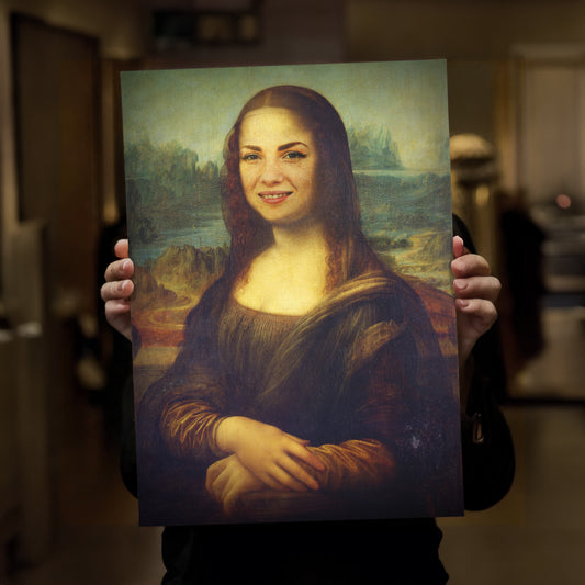 Mona Lisa - Portrait With Your Face