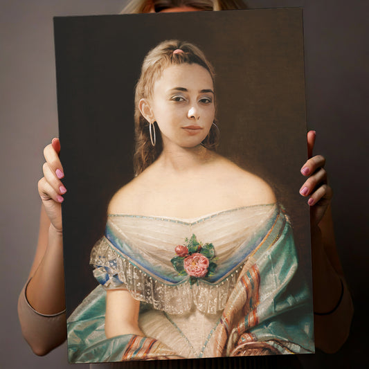 Elegant Lady - Portrait With Your Face