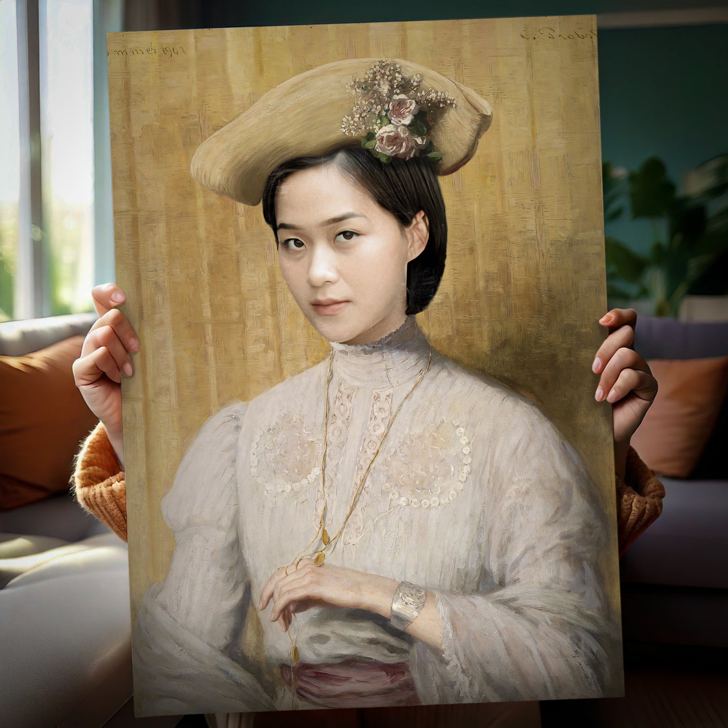 Countryside Noblewoman - Portrait With Your Face