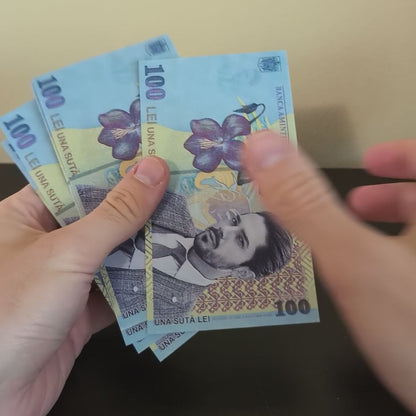 Bancnota 100 Lei cu Fața Ta